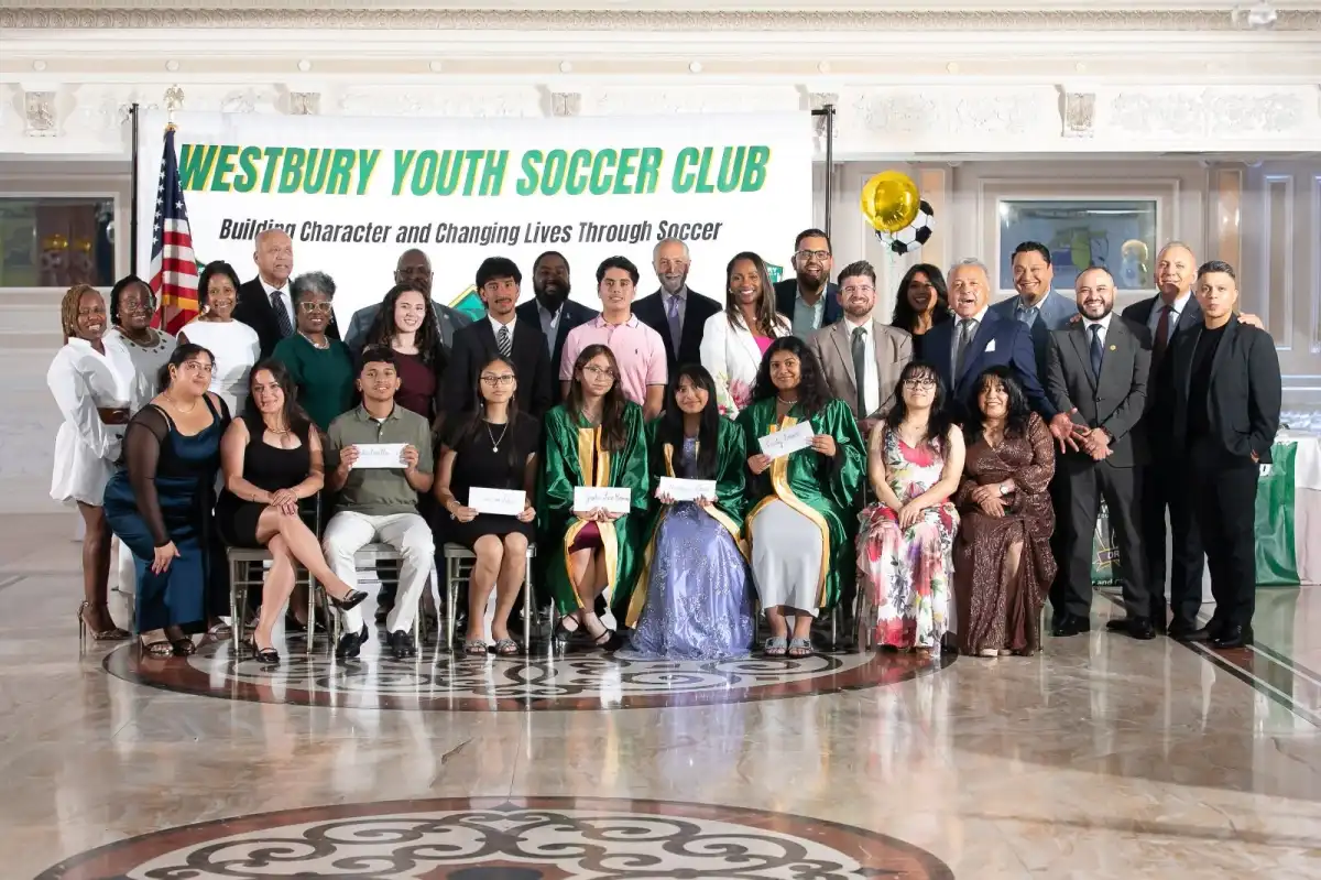 Legislator Russell Celebrates Westbury Youth Soccer Club at Scholarship and Awards Gala
