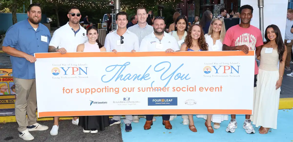 United Way of Long Island Young Professionals Network Raises More Than $12,000 to Support Stuff-A-Bus Program