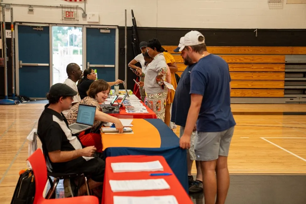 Successful delivery of free backpacks with school supplies to Uniondale students