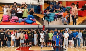 Successful delivery of free backpacks with school supplies to Uniondale students