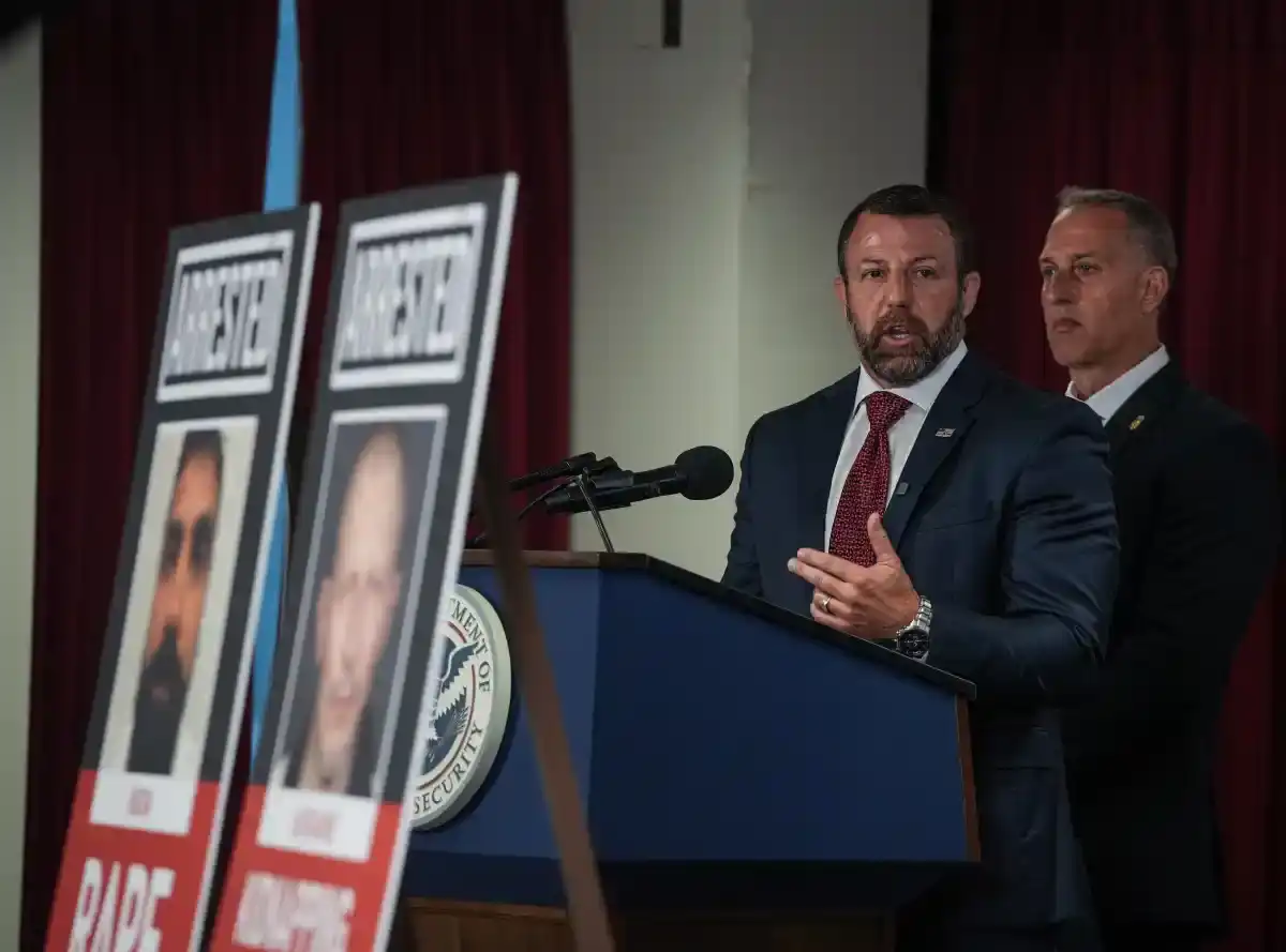 Mullin calls New York a “crime-ridden city” and threatens to send more ICE agents