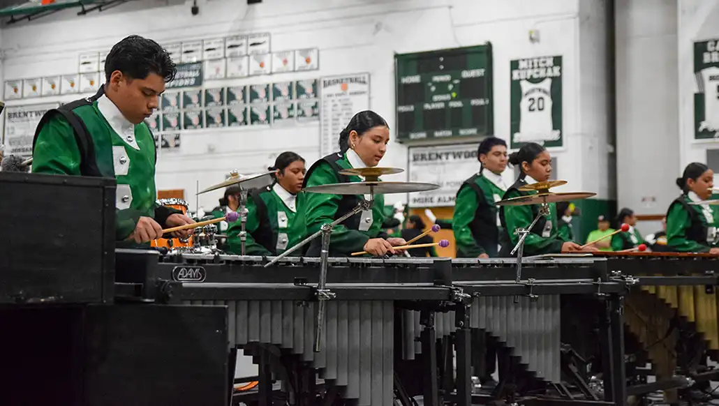 Brentwood Band “Green Machine” Sets the Beat at Annual Home Show