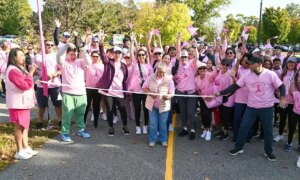 Community walk against breast cancer organized in Eisenhower Park
