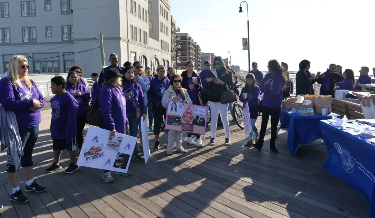 Invited to join walk in Long Beach to end domestic violence