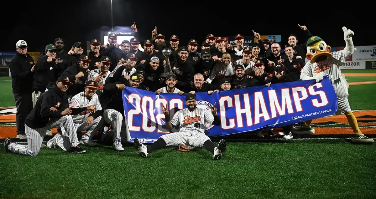 Long Island Ducks win the 2026 Atlantic League, the fifth title in their history