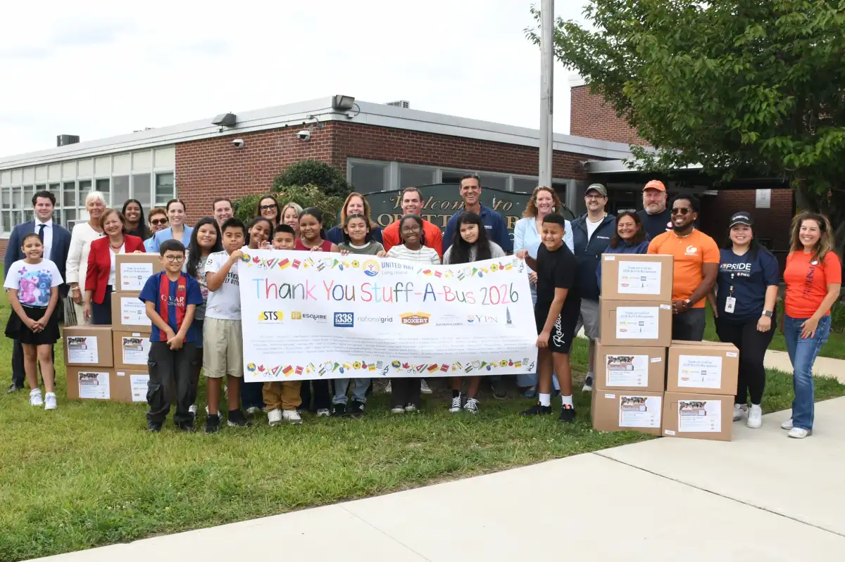 United Way of Long Island's Stuff-A-Bus Program Delivers School Supplies to Thousands of Students